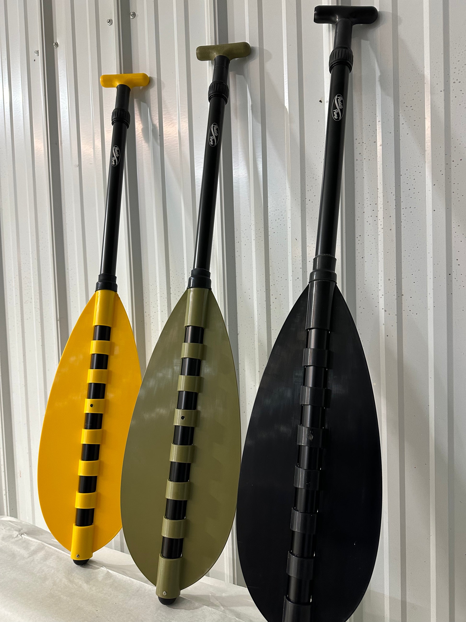 Paddle and Boat Hook and Bilge Pump